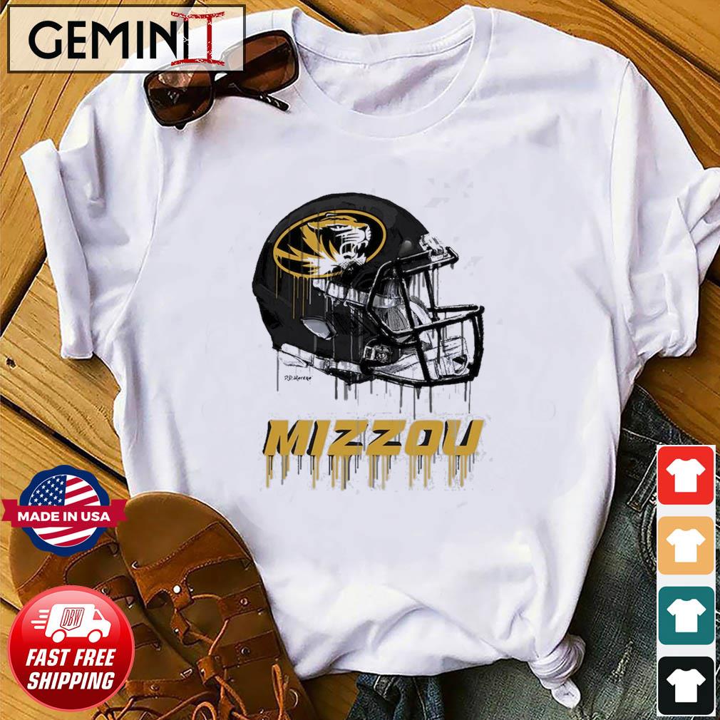 Missouri Tigers Vintage Helmet Football Shirt
