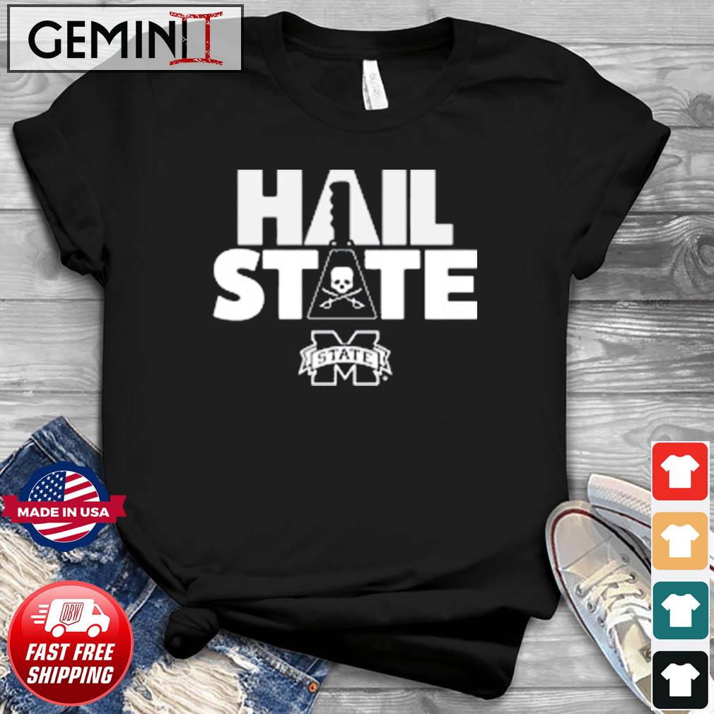 NCAA Shop Mississippi State Bulldogs Mike Leach Hail State Blue 84 T-Shirt