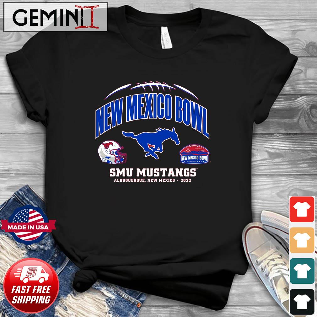 New Mexico Bowl 2022 SMU Mustangs Football Shirt
