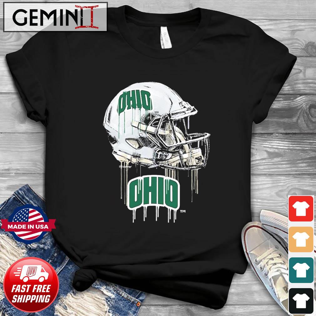 Ohio Bobcats Vintage Helmet Football Shirt