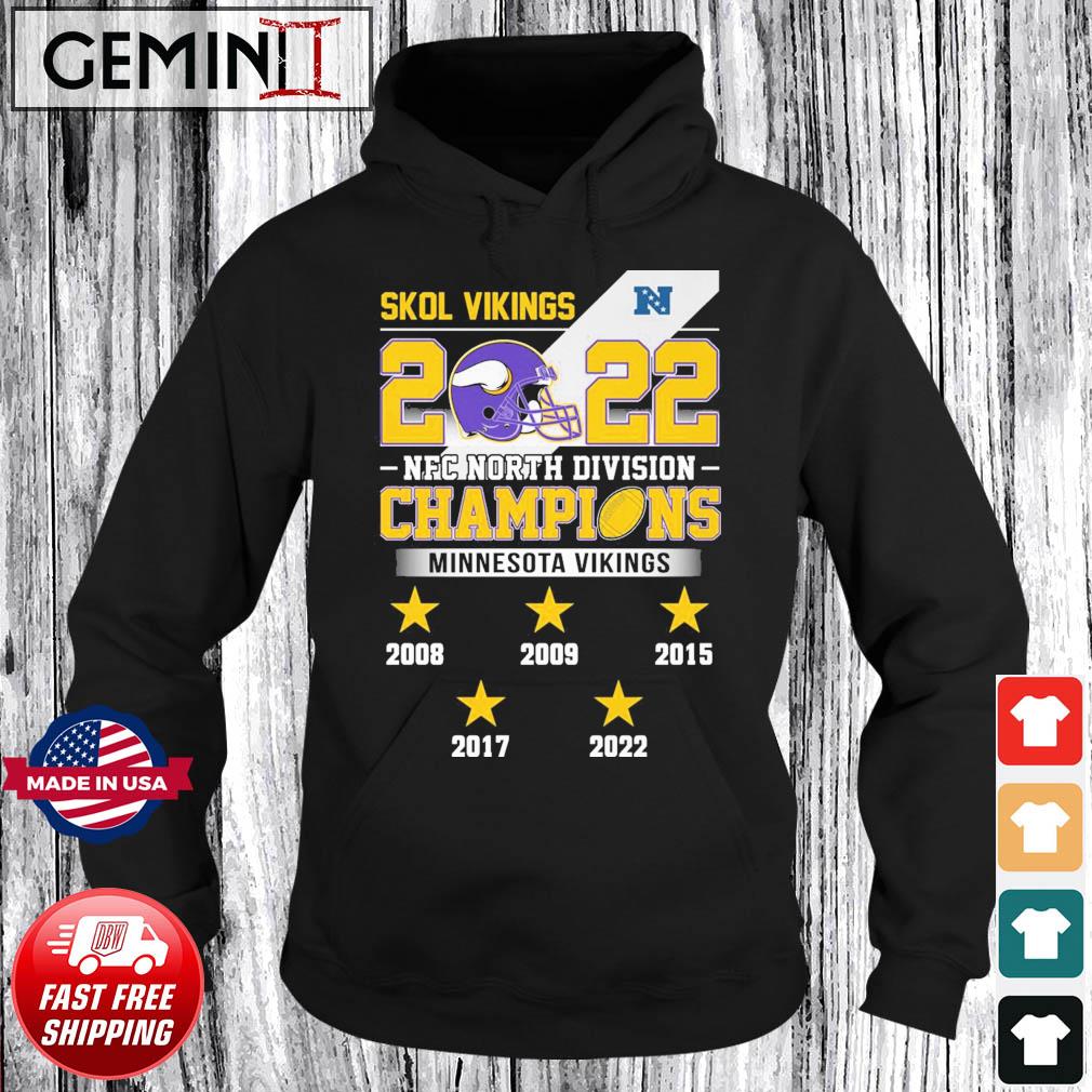 Minnesota Vikings Skol Vikings 2022 NFC North Division Champions