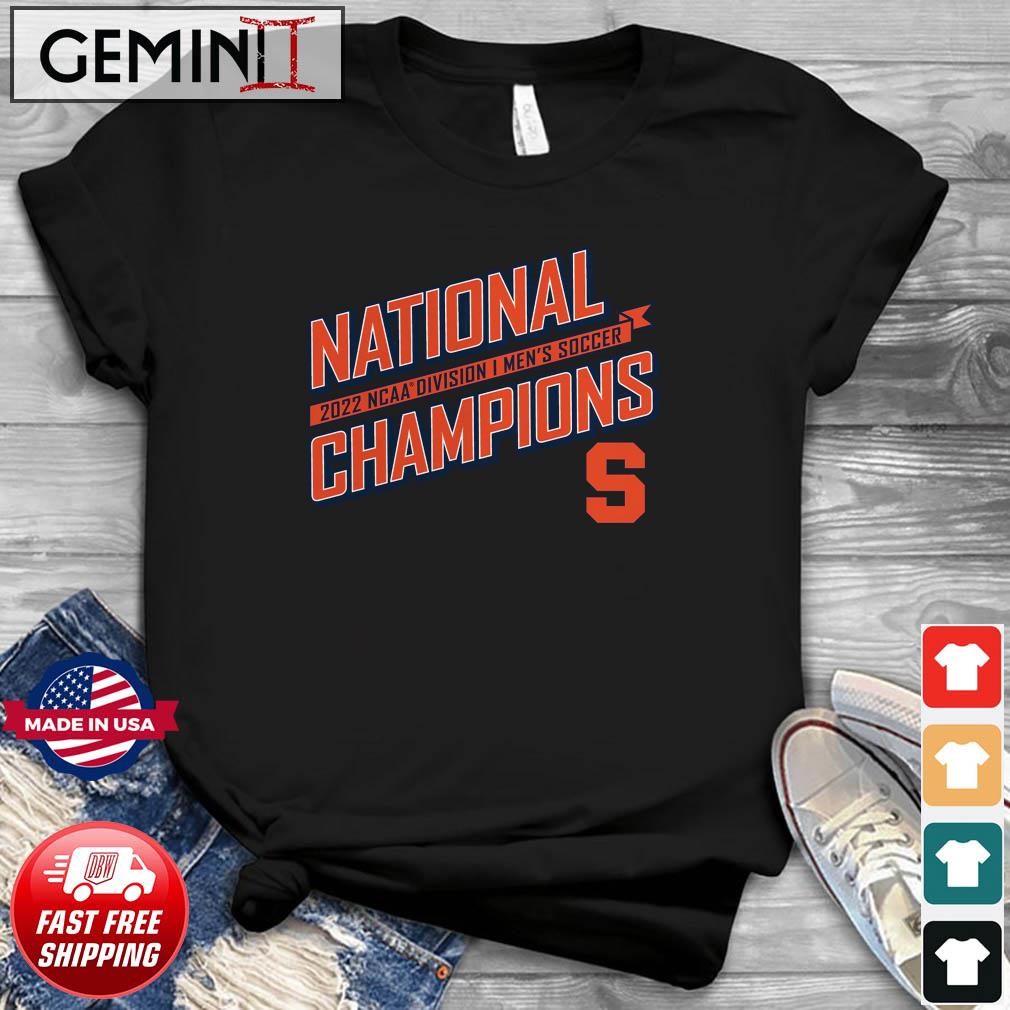 Syracuse Orange 2022 NCAA Men's Soccer National Champions Shirt