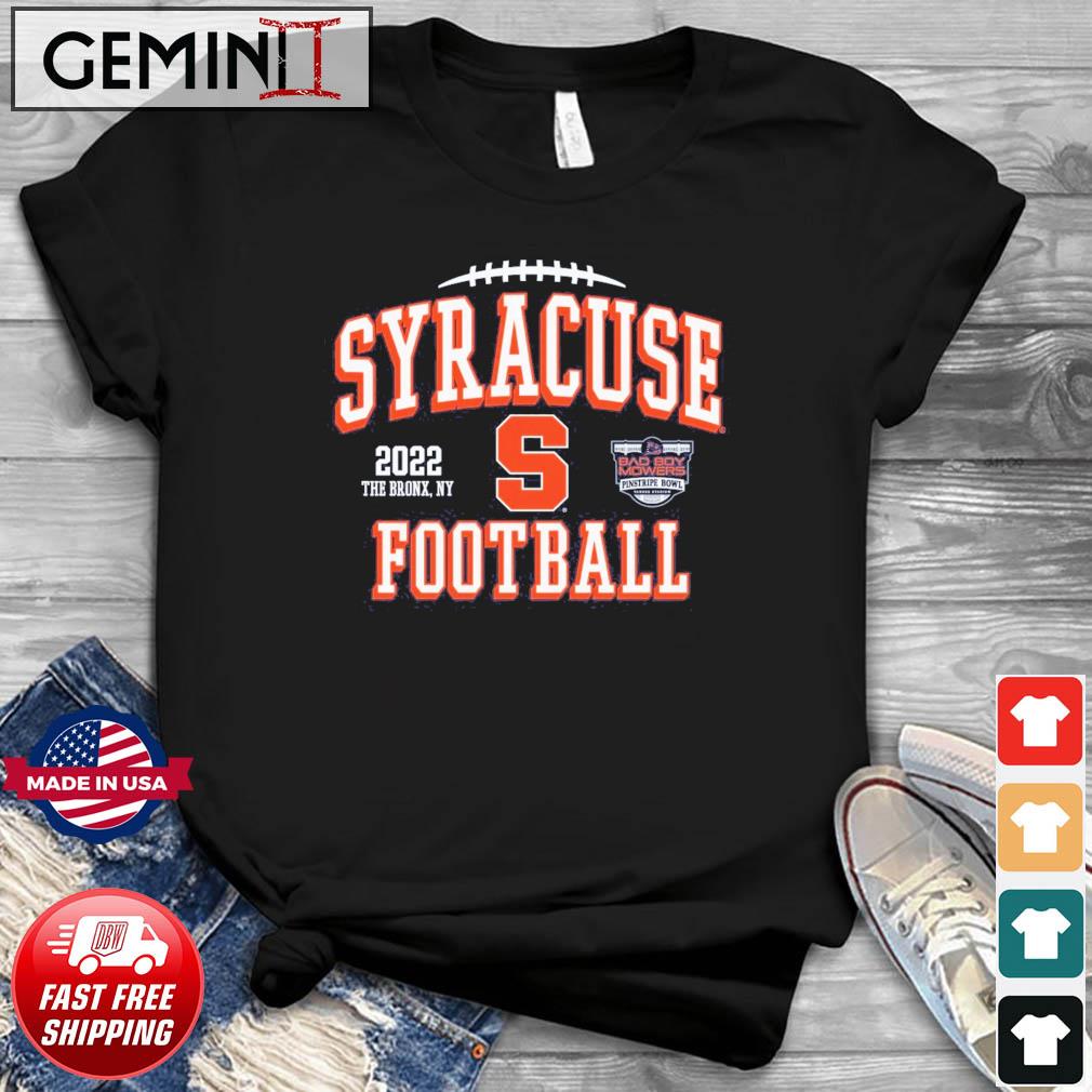 Syracuse Orange Football 2022 Pinstripe Bowl Shirt
