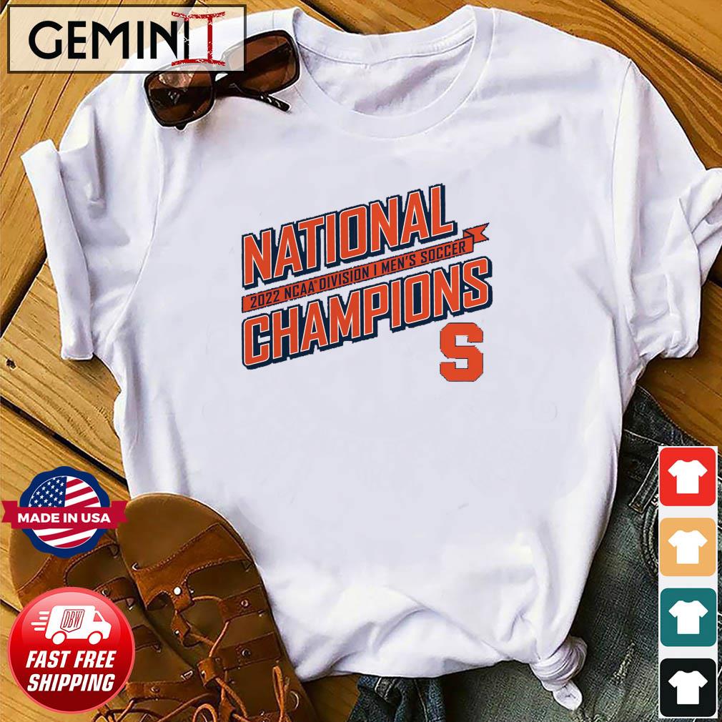 Syracuse Orange National Champions Men's Soccer 2022 Shirt