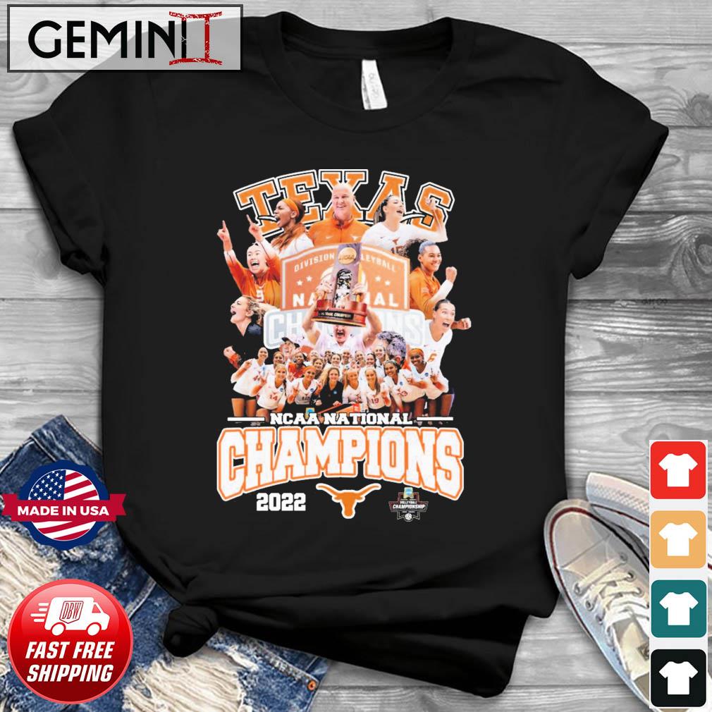 Texas Longhorns Women's Volleyball Team NCAA National Champions 2022 Shirt