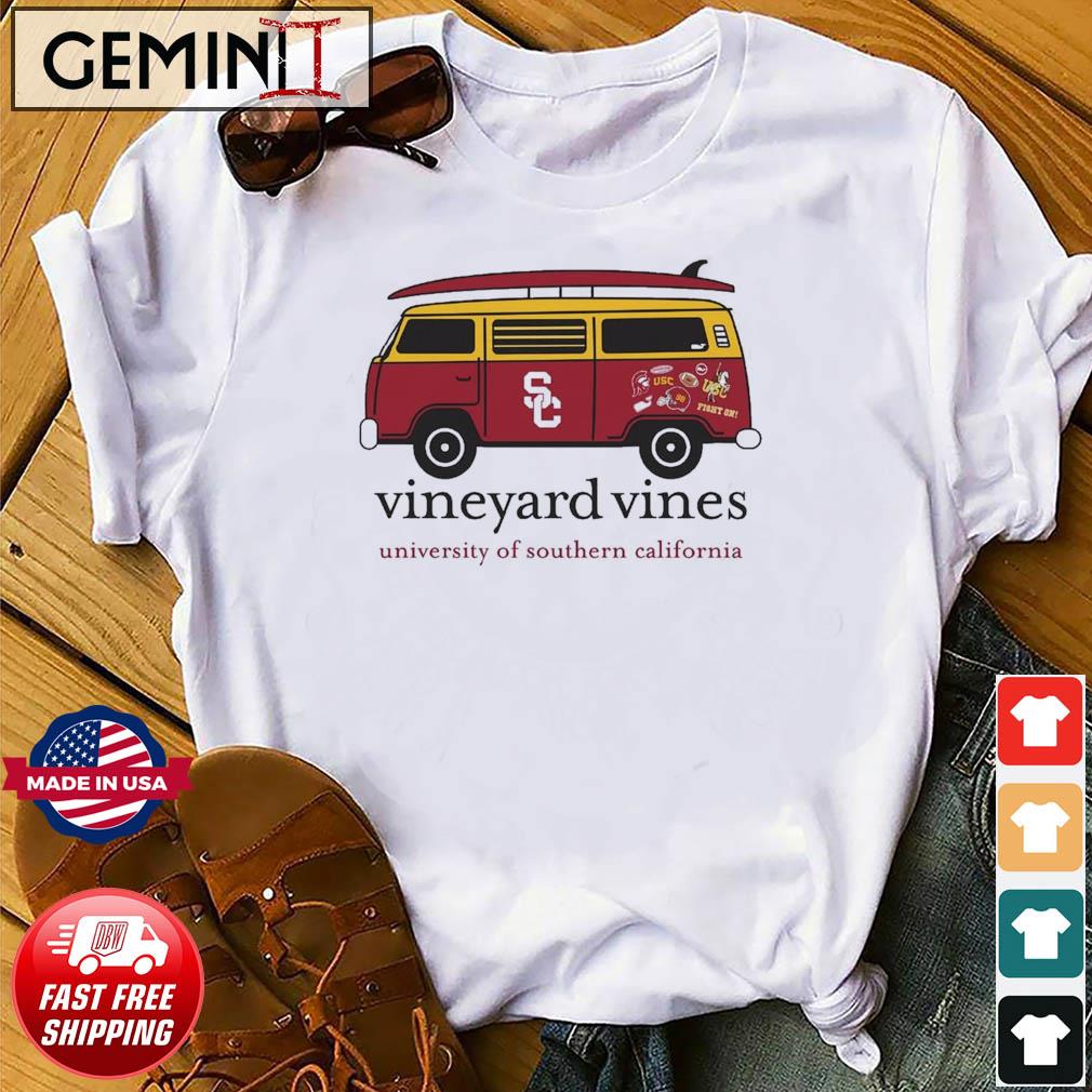 USC Trojans Men's Vineyard Vines Travel T-Shirt