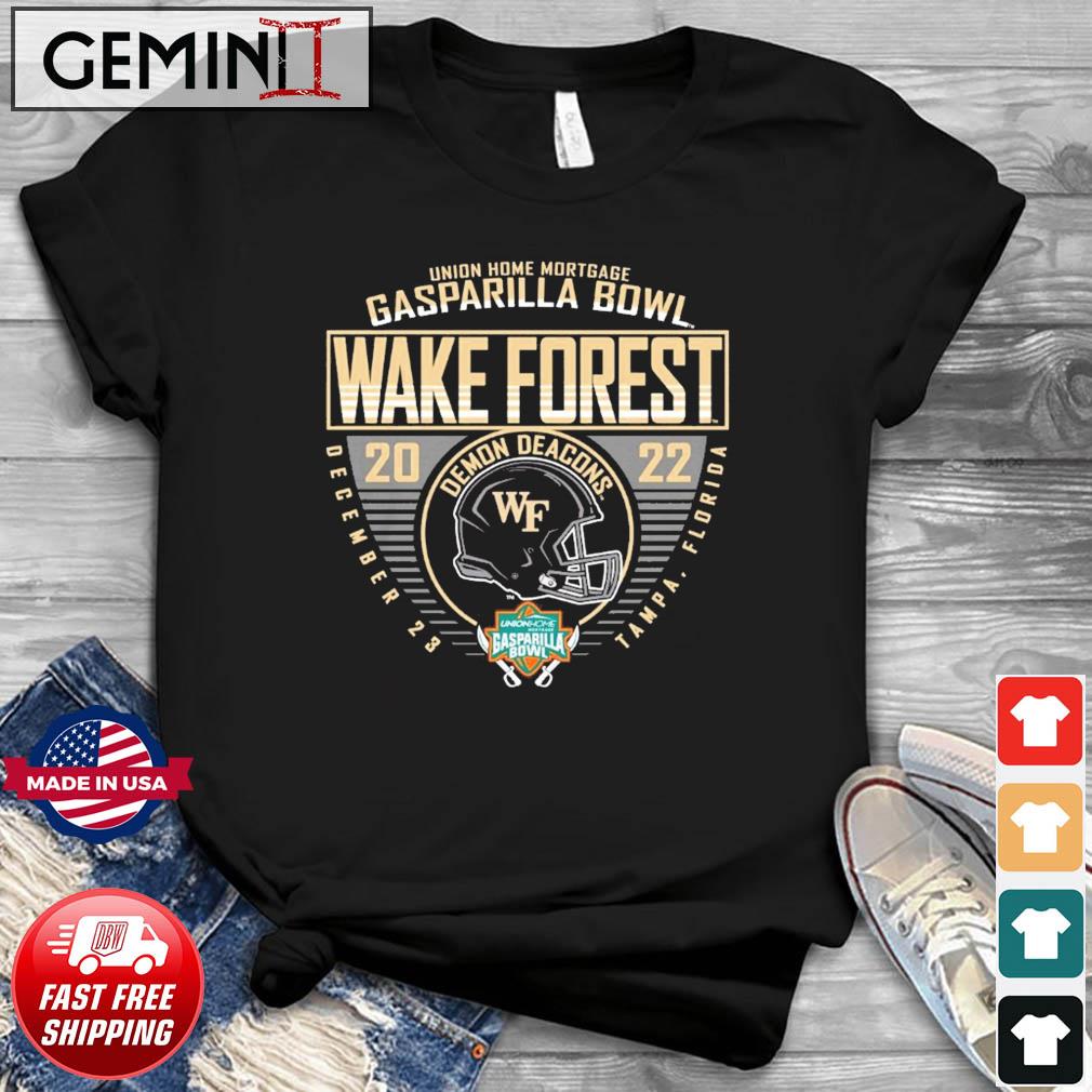 Wake Forest University Football 2022 Gasparilla Bowl Bound T-Shirt