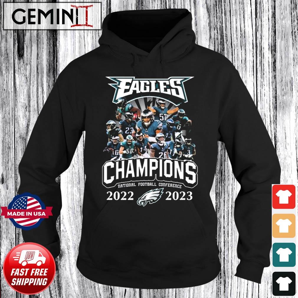 Philadelphia Eagles Champions National Football Conference 2022-2023 Super  Bowl LVII Shirt, hoodie, sweater, long sleeve and tank top