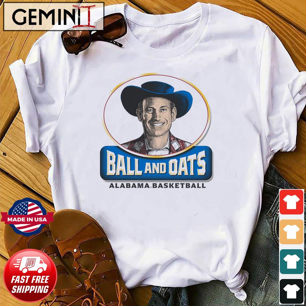 Ball And Oats Alabama Crimson Tide Basketball Shirt