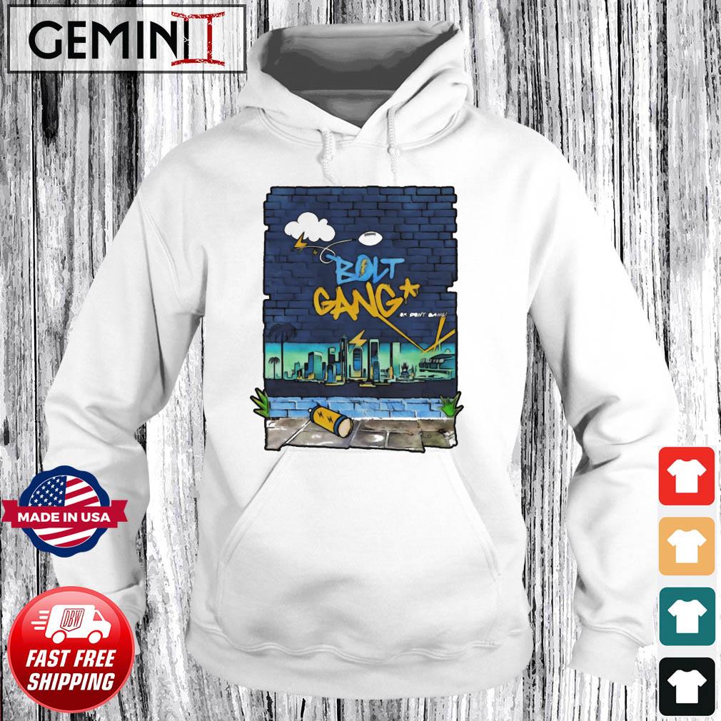 Bolt Gang Or Don’t Bang Los Angeles Chargers Skyline s Hoodie