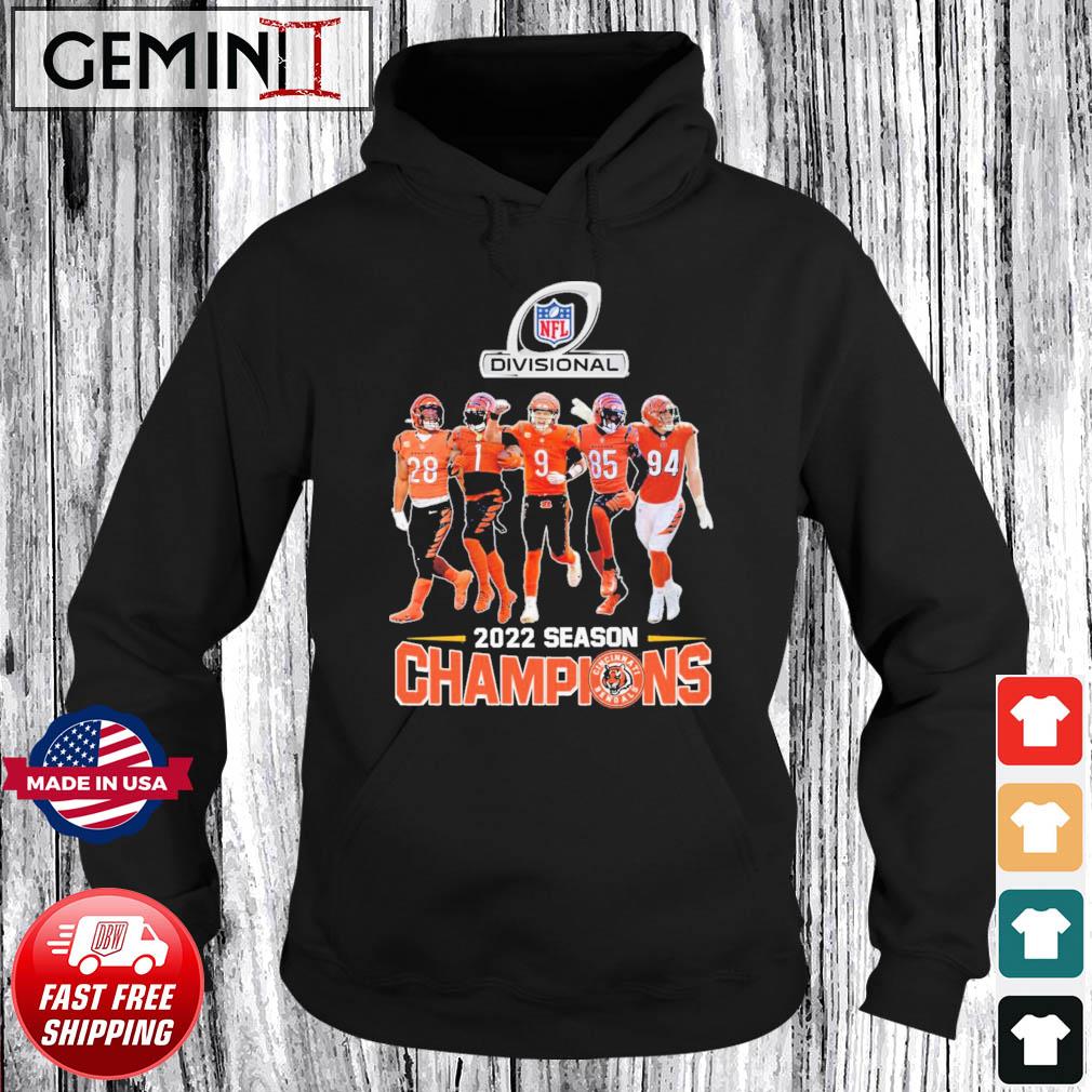 Cincinnati Bengals 2023 NFL Divisional Season Champions Shirt Hoodie