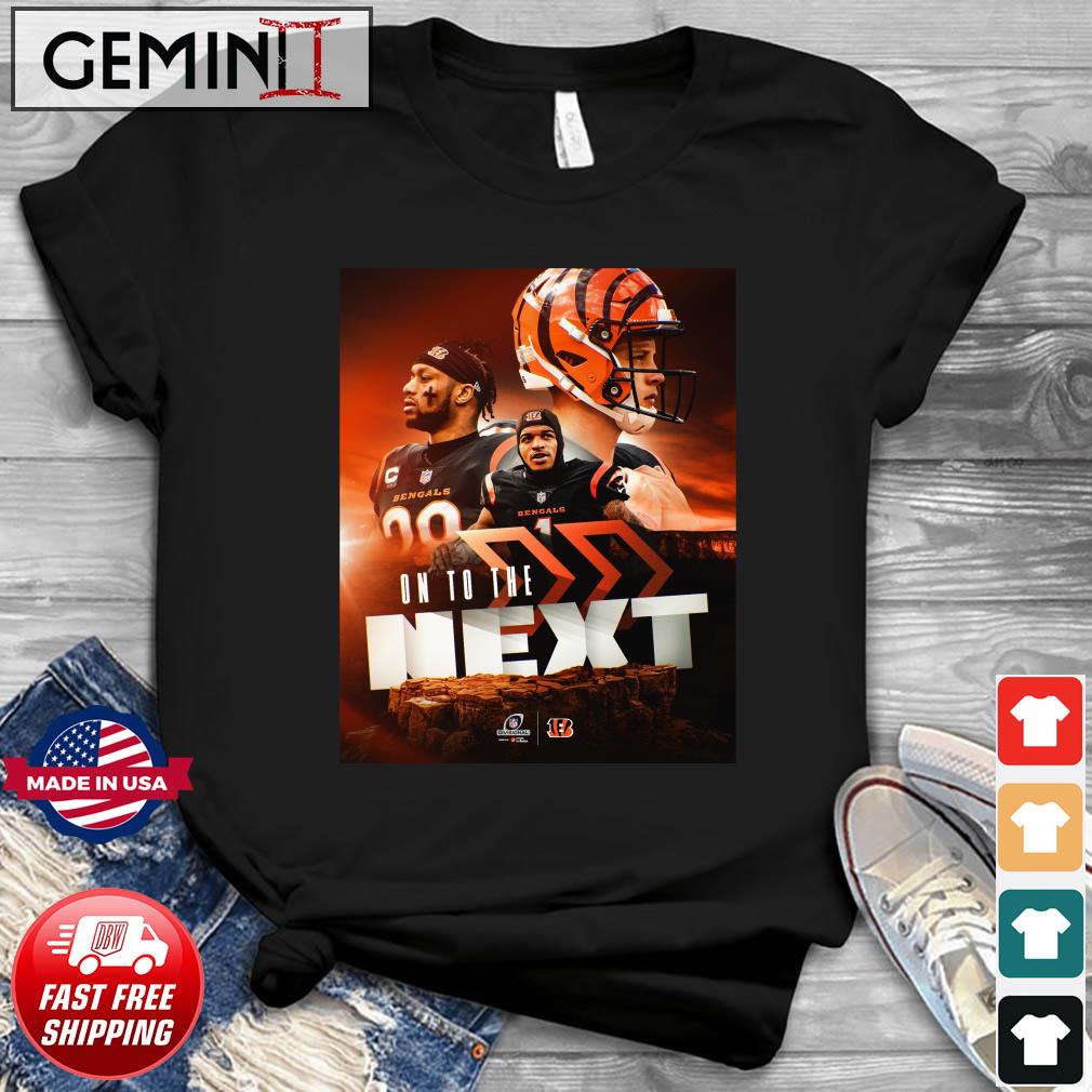 Cincinnati Bengals On To The Next Divisional Round 2023 Shirt