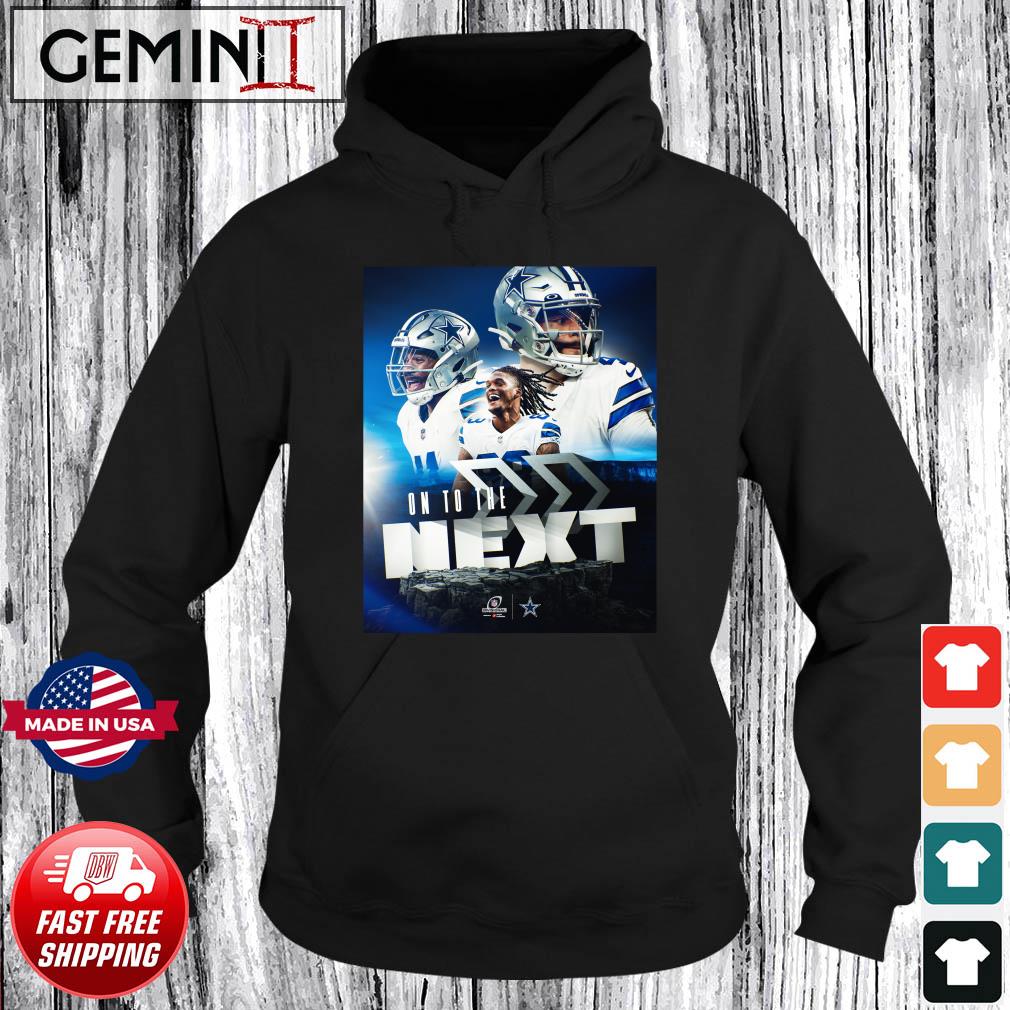 Dallas Cowboys On To The Next Divisional Round 2023 Shirt Hoodie