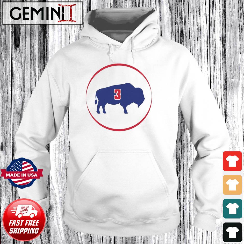 Damar hamlin buffalo love for 3 damar shirt, hoodie, sweater, long sleeve  and tank top