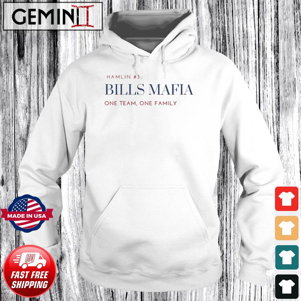 Damar Hamlin Bills Mafia One Team, One Family Shirt, hoodie, sweater,  ladies v-neck and tank top