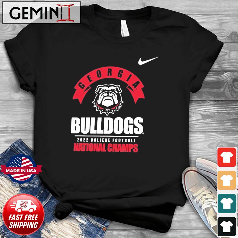 Georgia Bulldogs Nike College Football Playoff 2022 National Champions Shirt