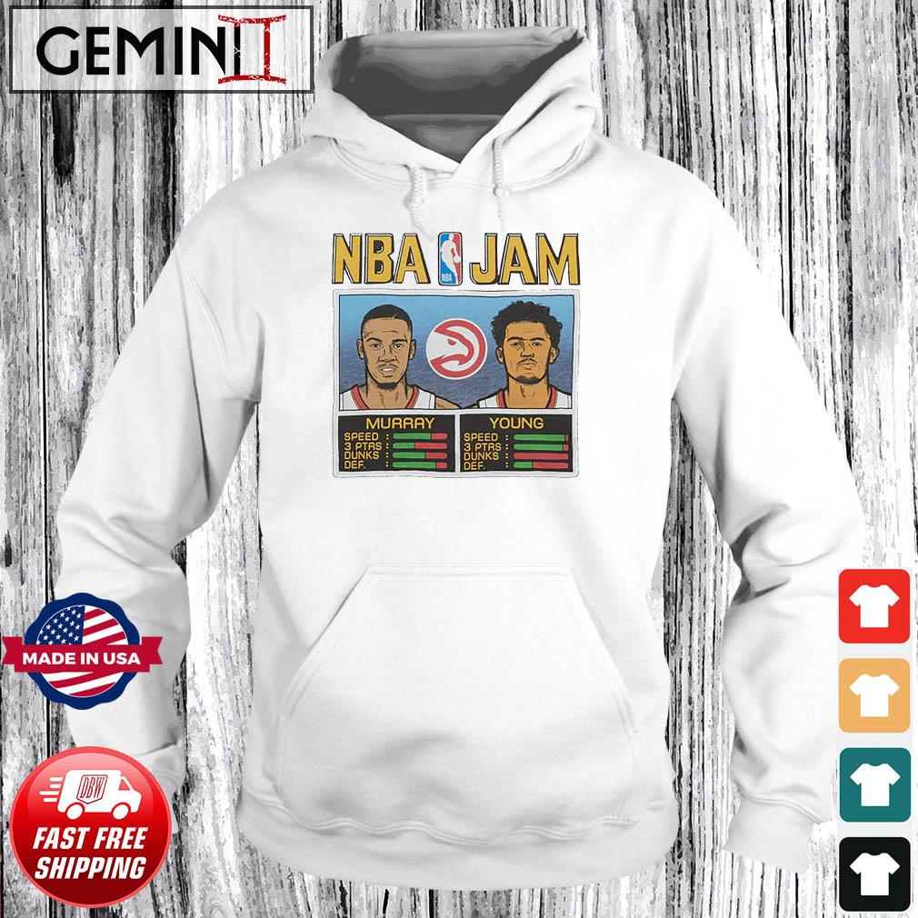 NBA Jam Hawks Murray And Young Shirt Hoodie