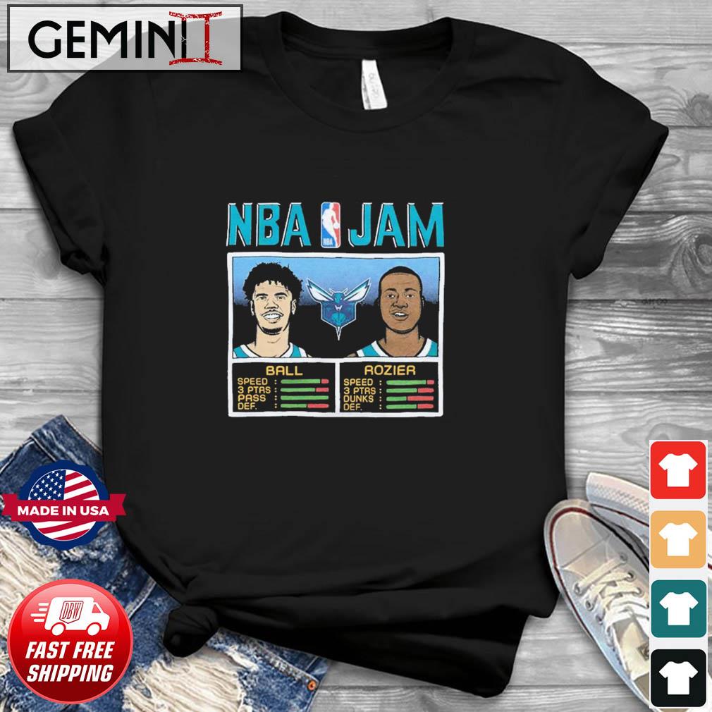 NBA Jam Hornets Ball And Rozier Shirt