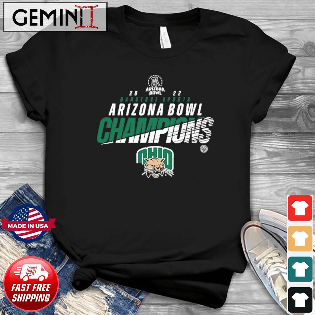 Ohio Bobcats 2022 Arizona Bowl Champions Shirt
