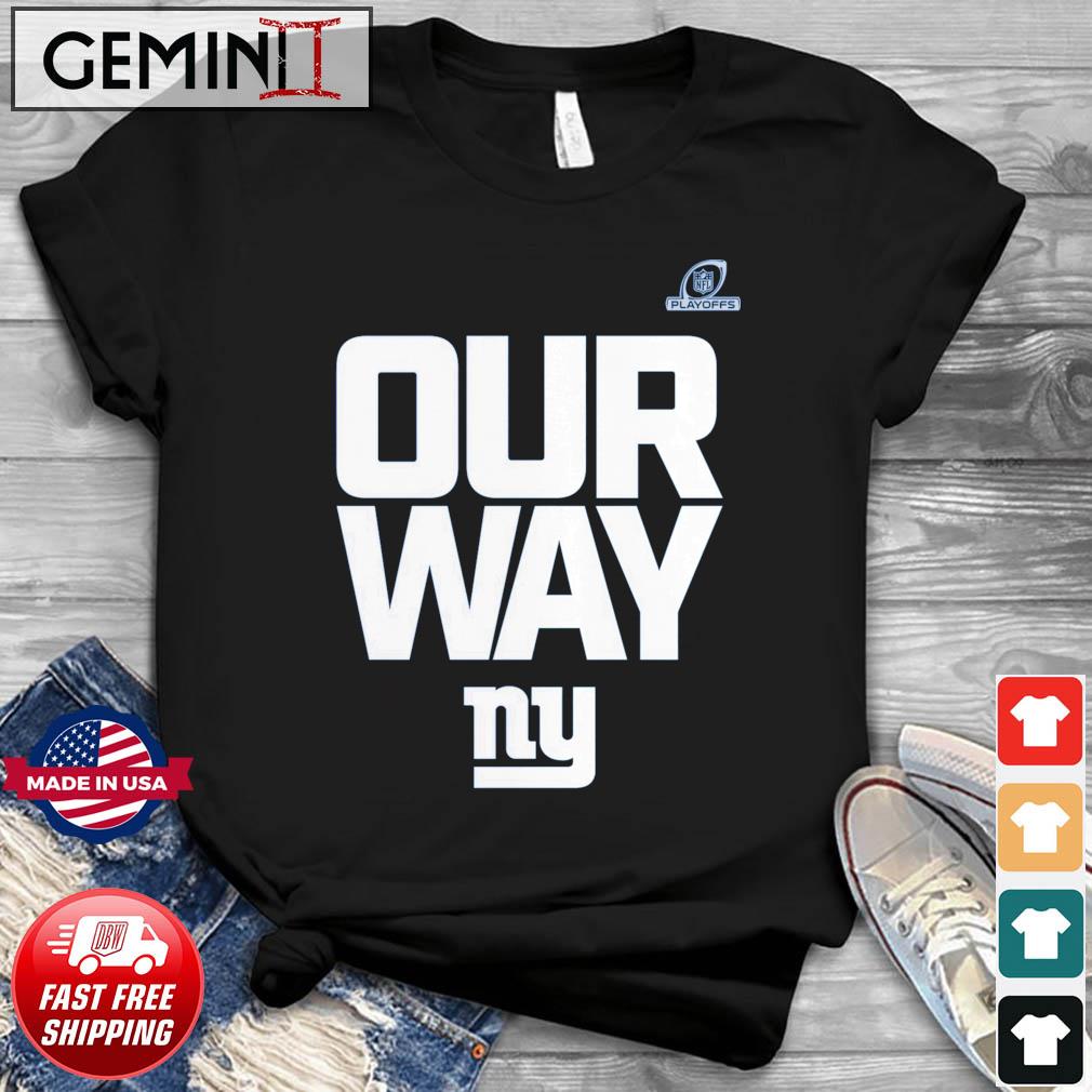Our Way New York Giants Playoff Divisional 2023 Shirt