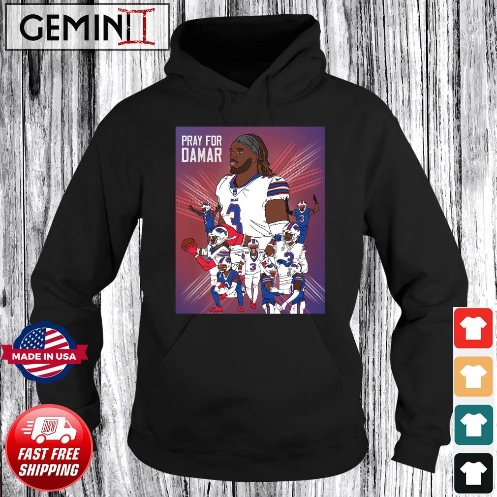 FREE shipping Praying For Damar Hamlin Buffalo Bills NFL shirt, Unisex tee,  hoodie, sweater, v-neck and tank top