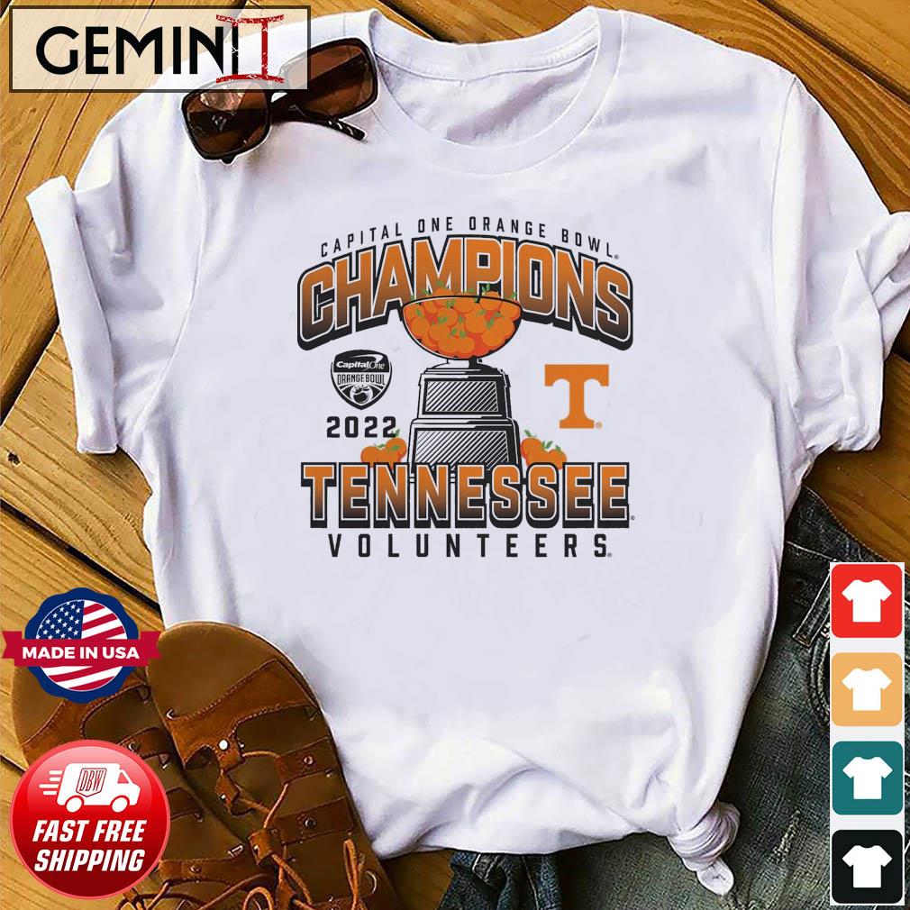 Premium the Capital One Orange Bowl Champions 2022 Tennessee Volunteers Shirt