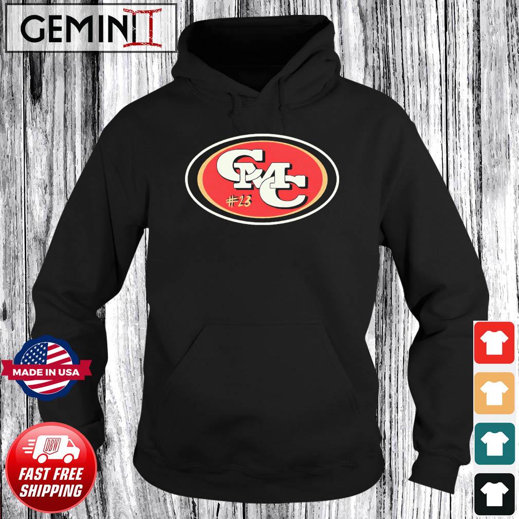 San Francisco 49ers CMC Two Three Logo Shirt Hoodie