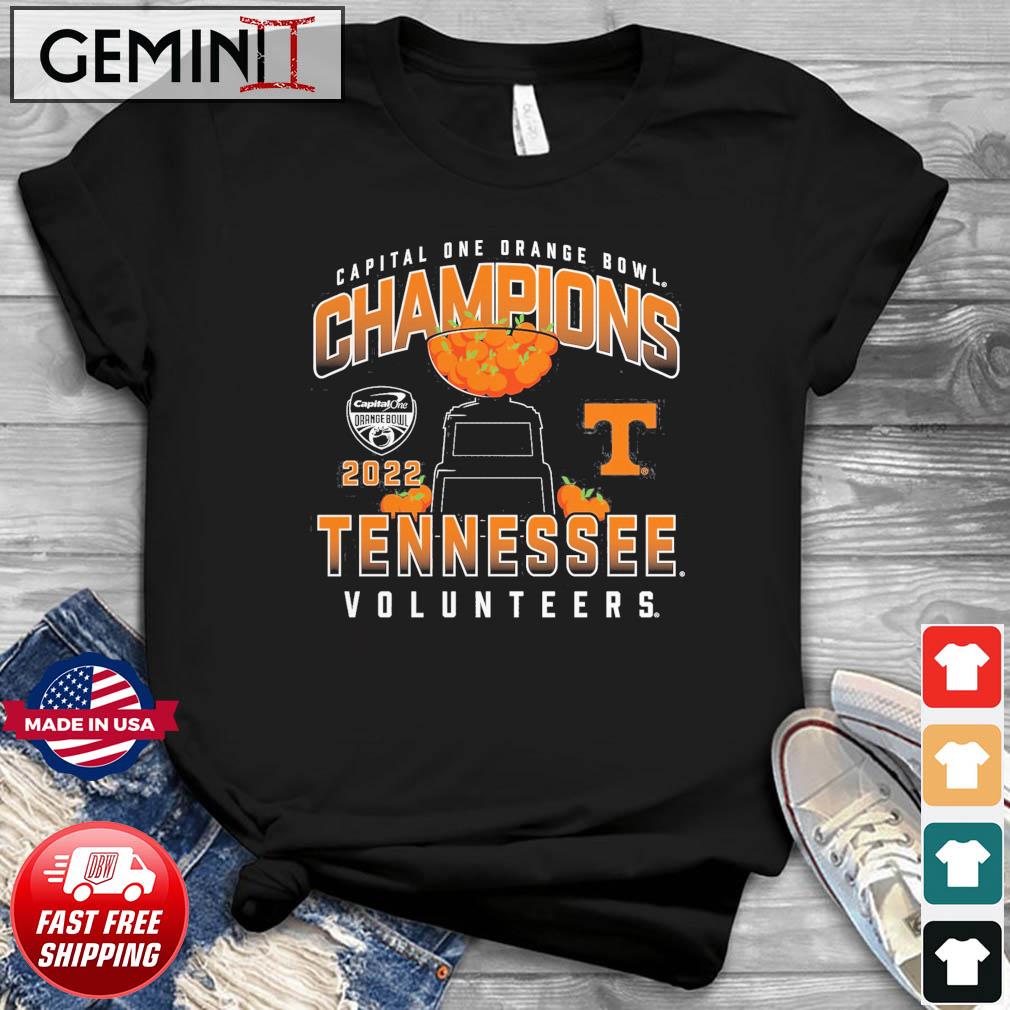 Tennessee Volunteers 2022 Orange Bowl Champions Hometown Celebration Shirt