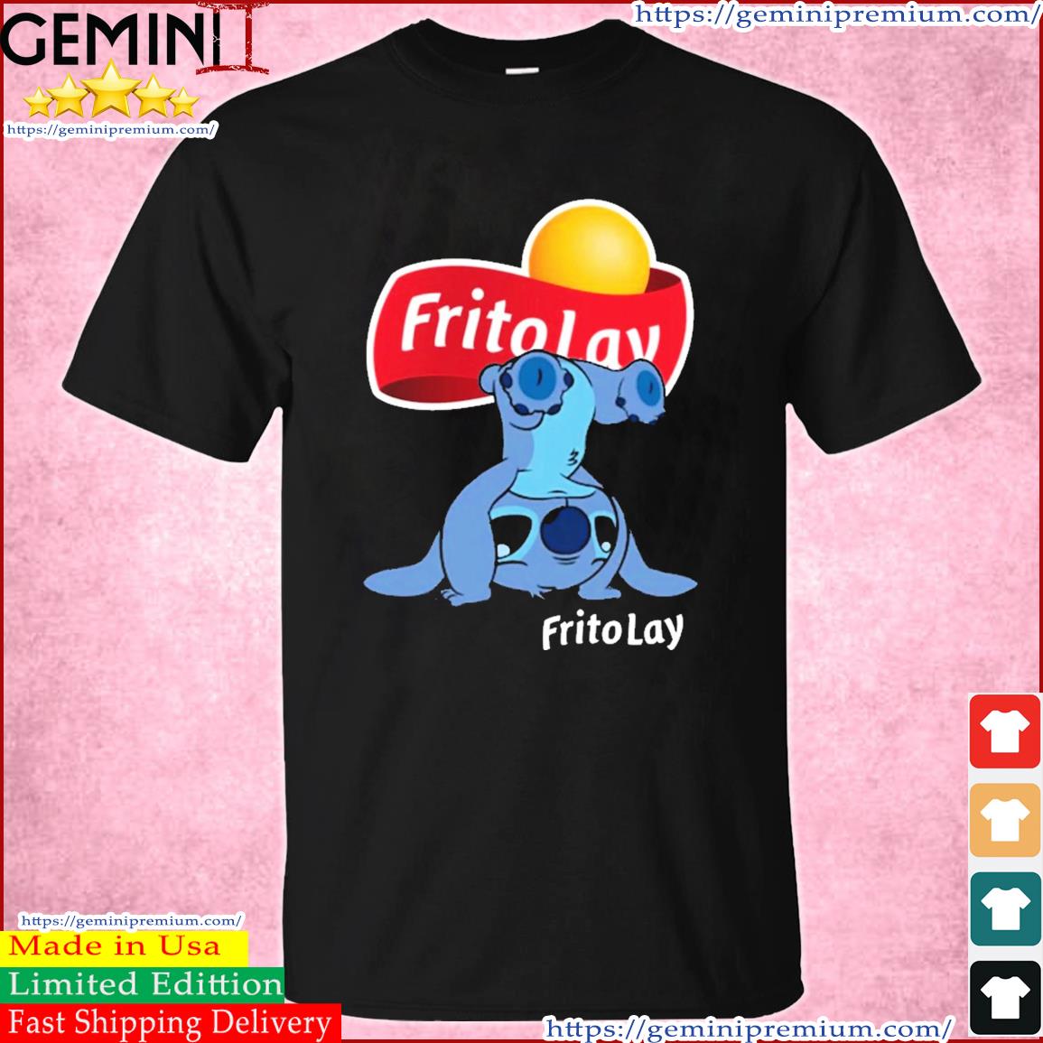 Baby Stitch And Frito Lay Logo Shirt