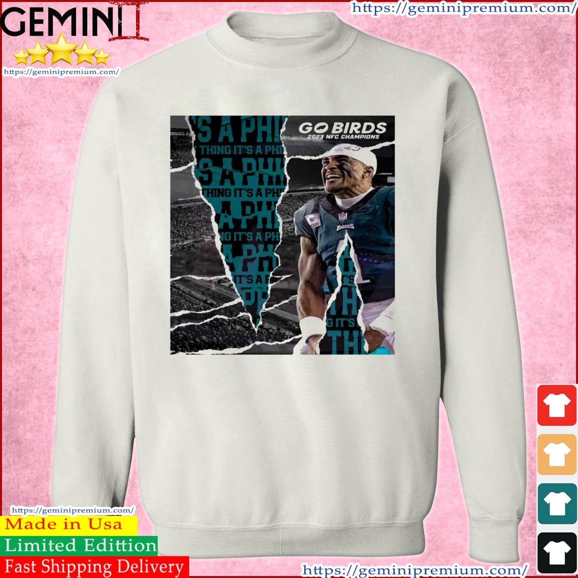 Go Birds Philadelphia Crewneck Sweatshirt Philadelphia Eagles Go