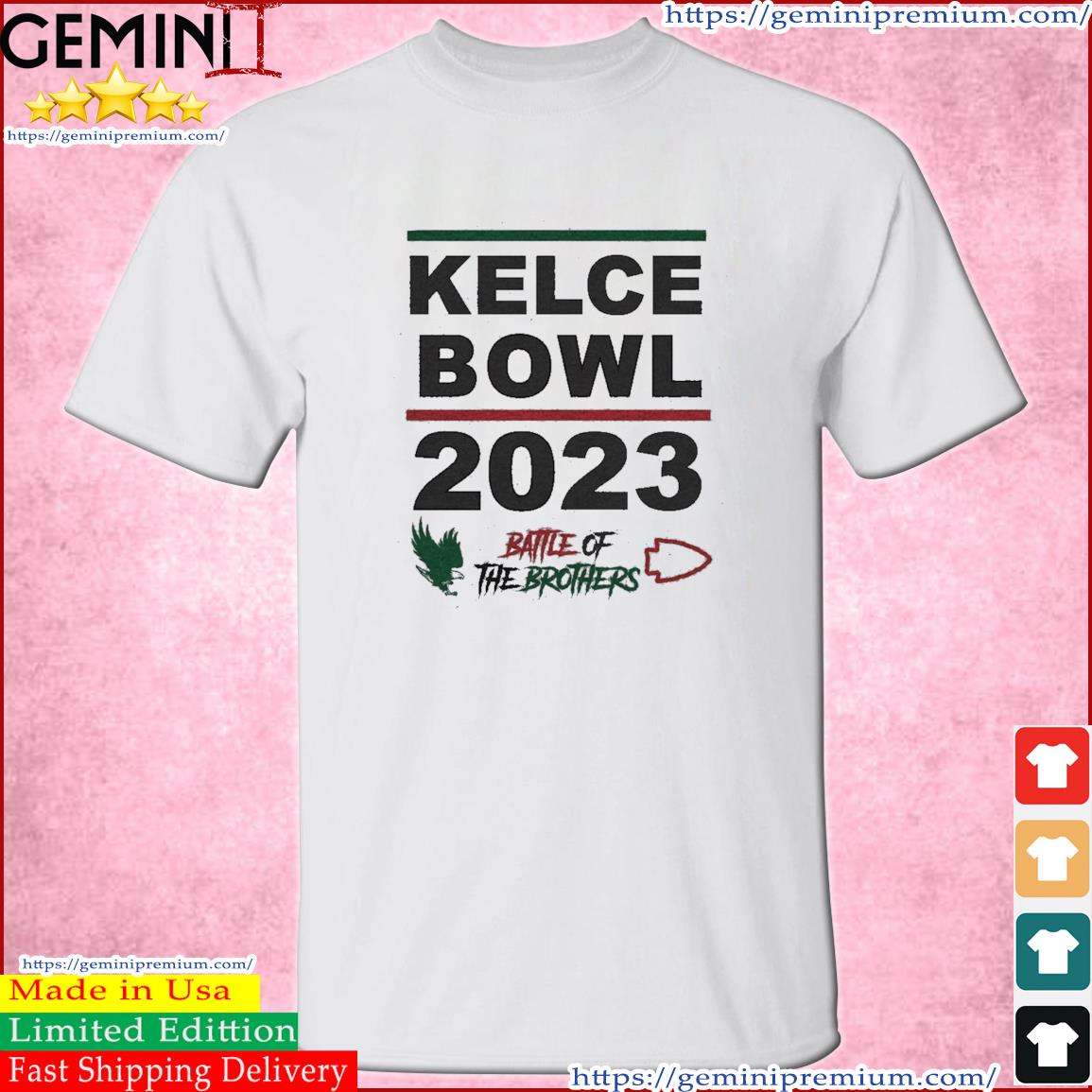 Kelce Bowl 2023 Battle Of The Brothers Shirt