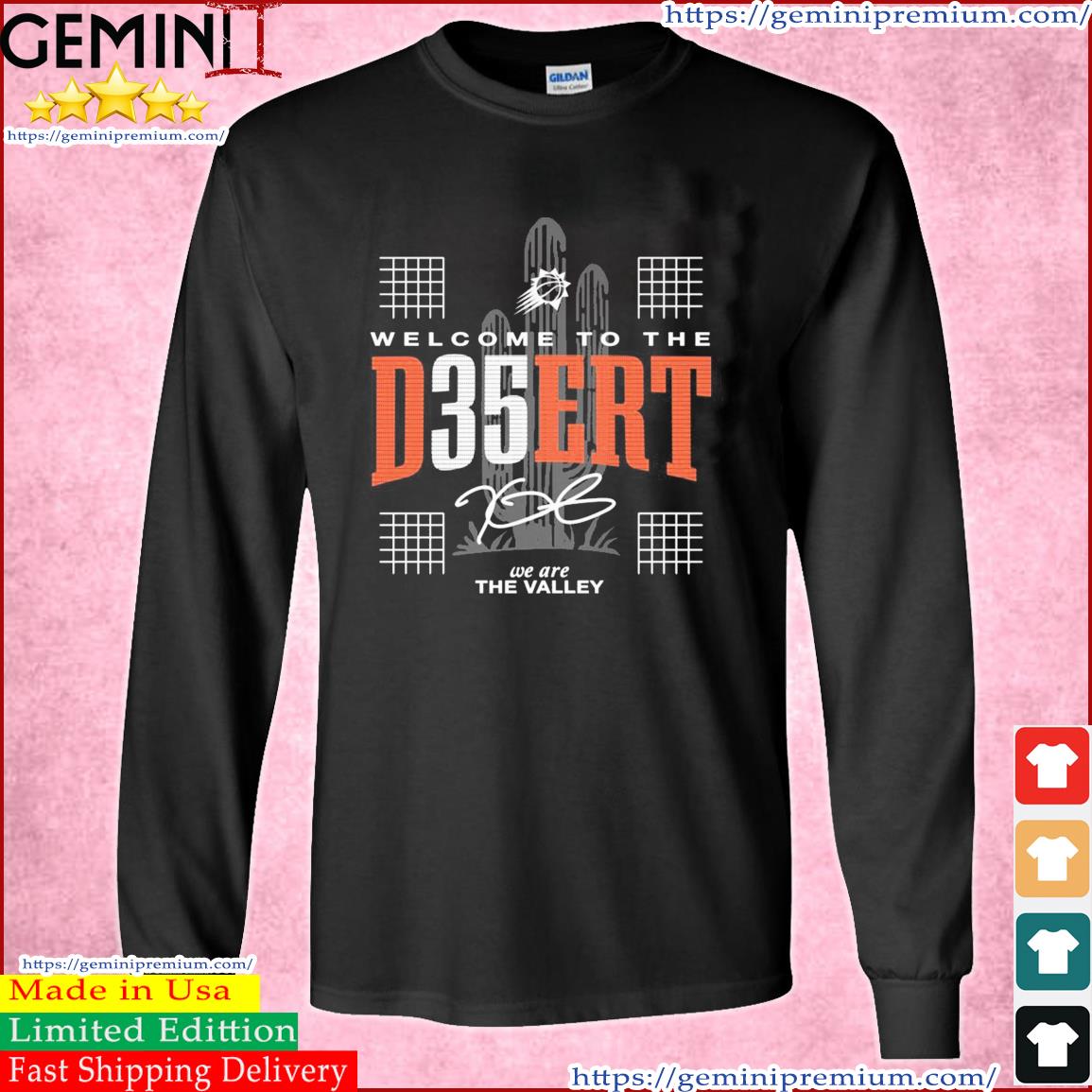 Kevin Durant Welcome To The D35ERT We Are Valley Shirt Long Sleeve Tee