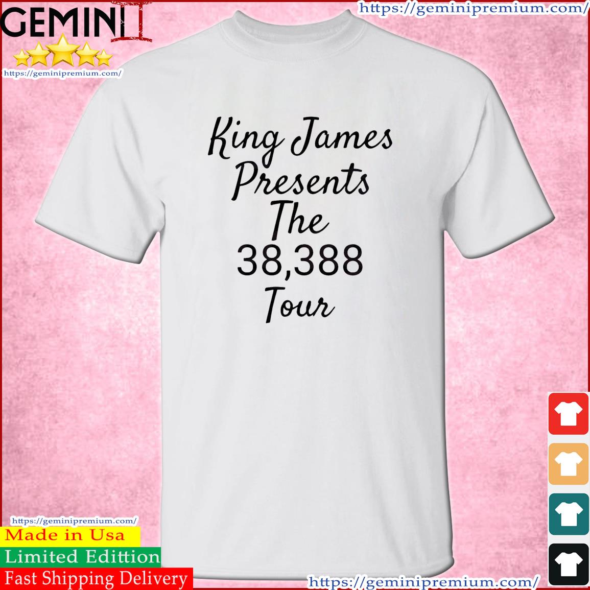 King James Presents The 38388 Tour Shirt