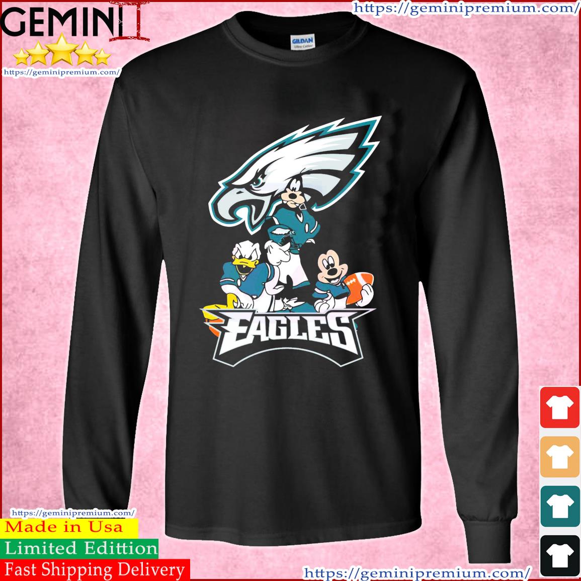 Nfl Philadelphia Eagles Mickey Mouse Friends Funny Super Bow