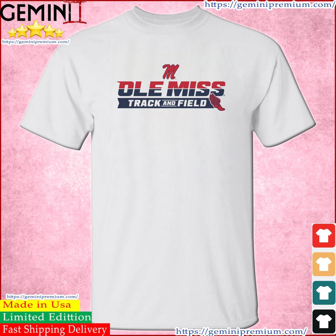 Ole Miss Rebels Track & Field Finish Line Shirt