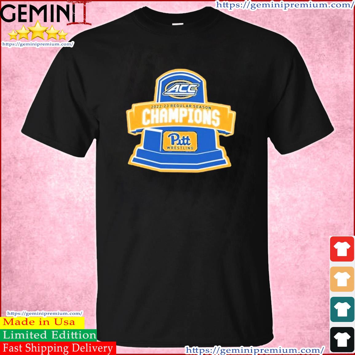 Pitt Wrestling 2023 ACC Regular Season Champions Shirt