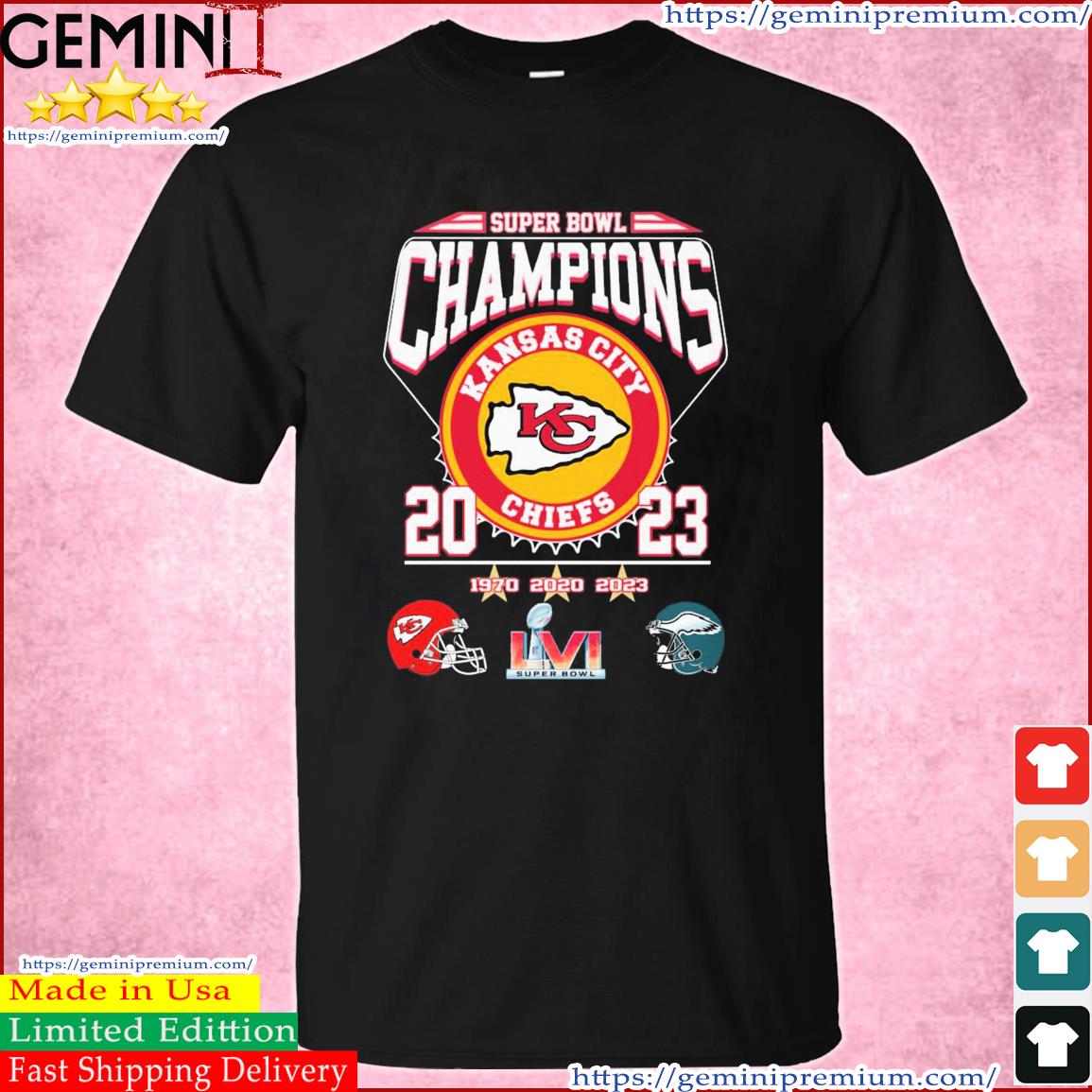 Super Bowl Champions 2023 Kansas City Chiefs 38-35 Philadelphia Eagles Shirt