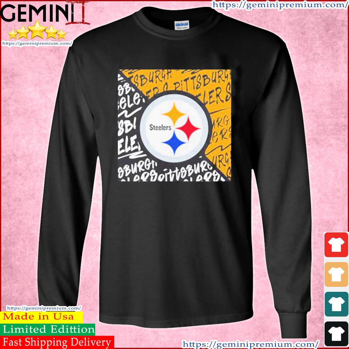 Pittsburgh Steelers Youth Divide T-Shirt, hoodie, sweater, long