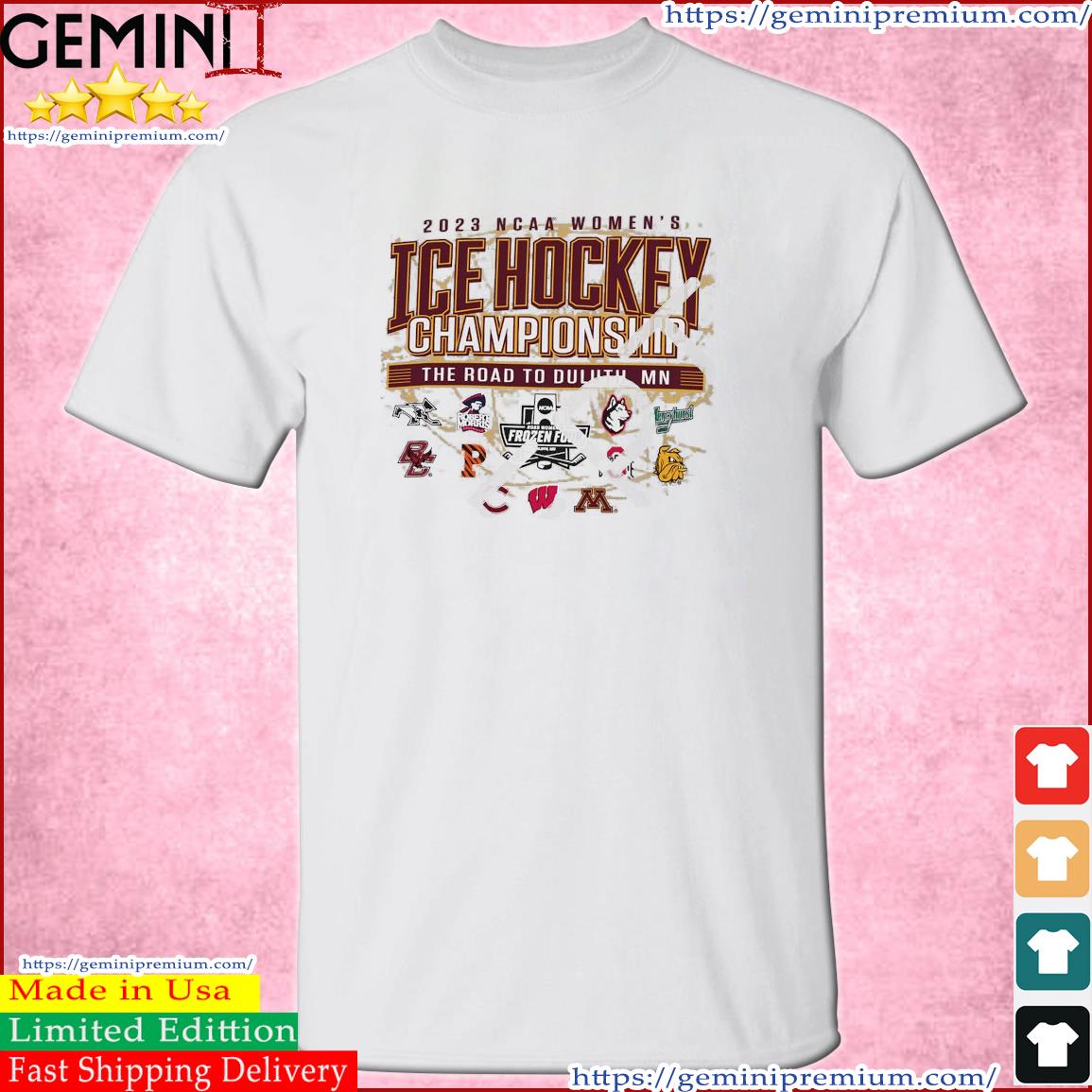 2023 NCAA Women's Ice Hockey Championship shirt