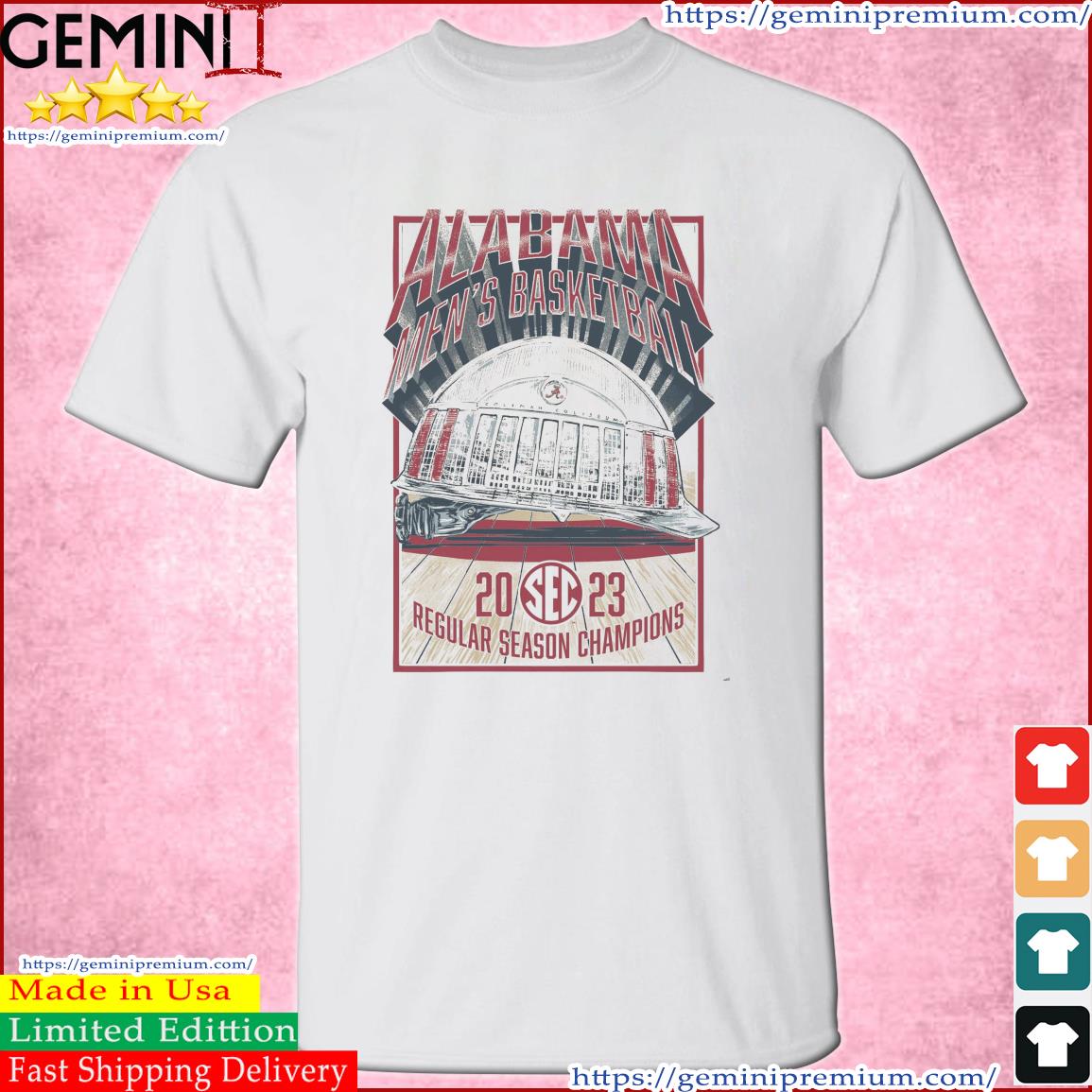 2023 SEC Regular Season Champions Coleman Coliseum Alabama Shirt