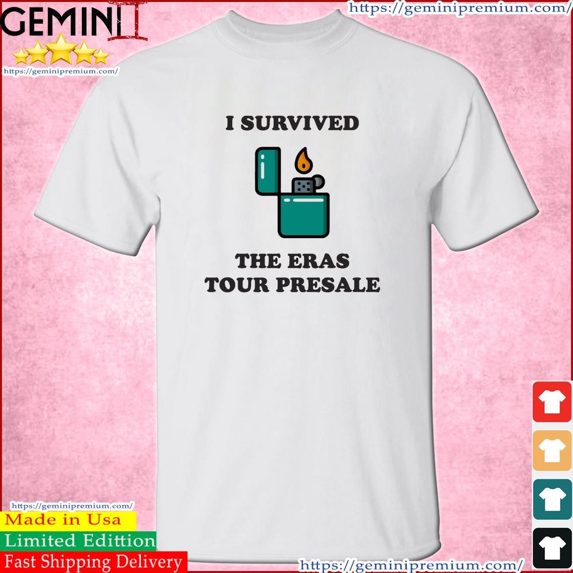 I Survived The Eras Tour Presale Shirt