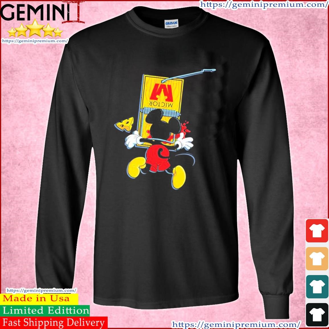 Mousetrap Board Game Mickey Mouse Shirt Long Sleeve Tee.jpg