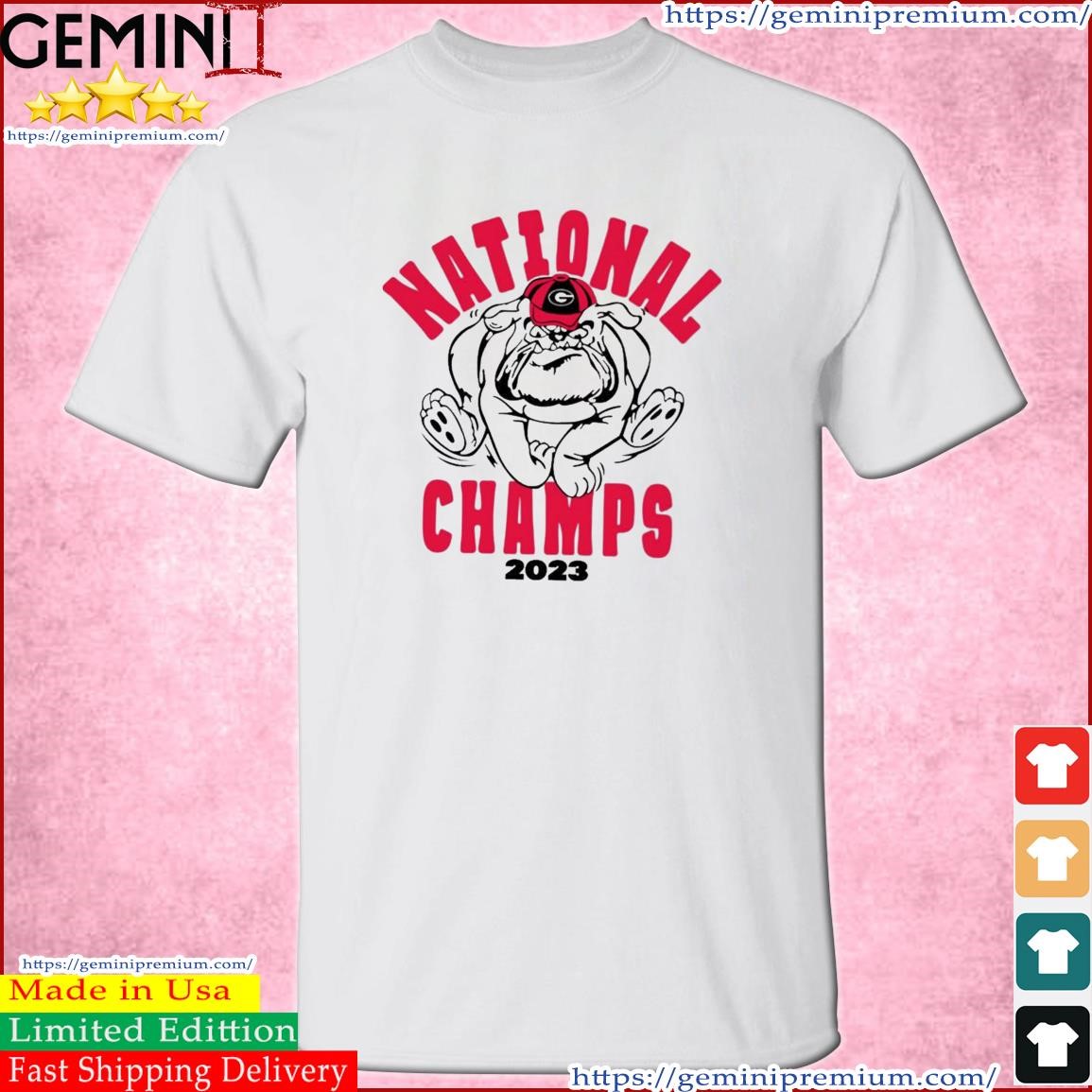 National Championship 2023 Sec Uga Sec Georgia Bulldogs Shirt