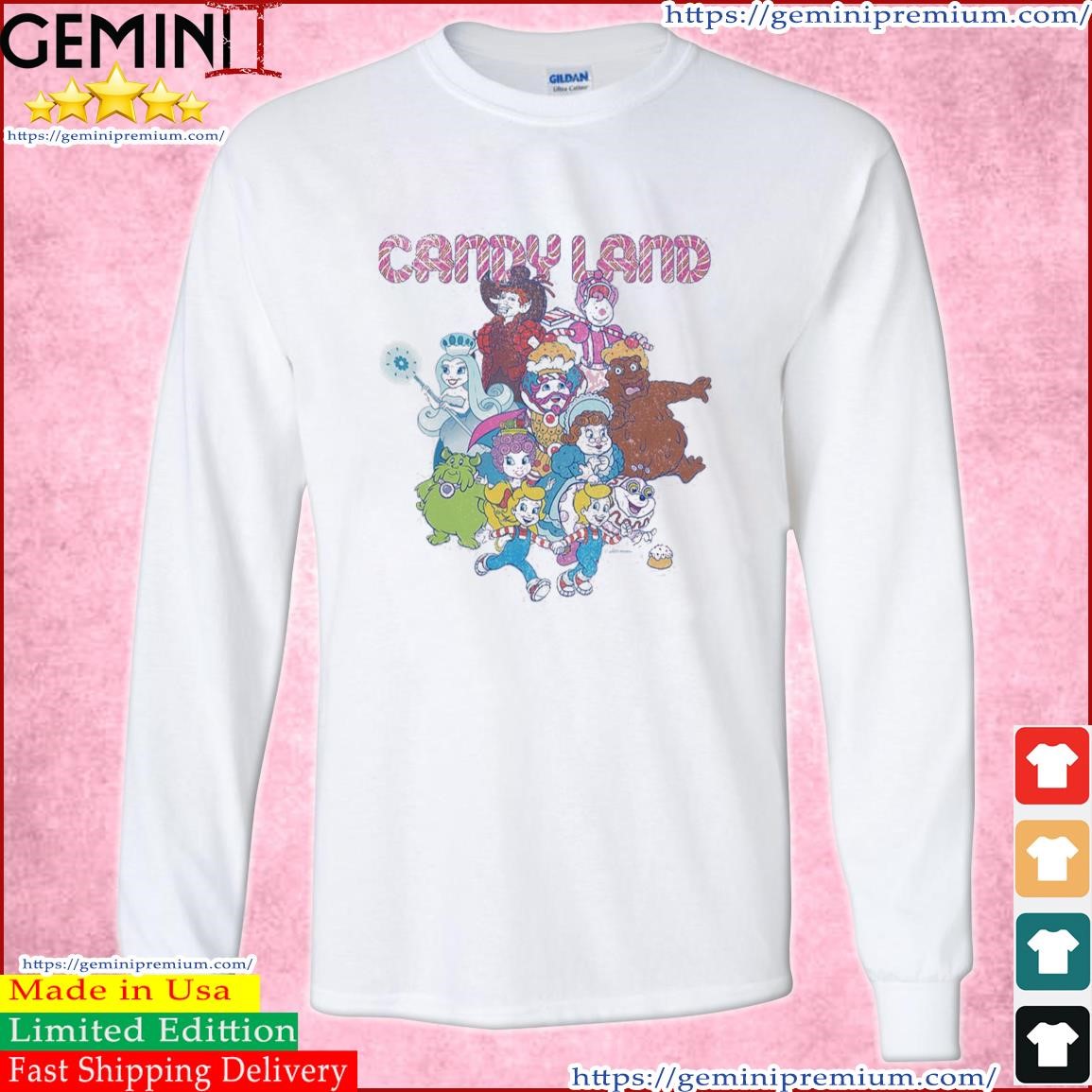 New Design Candy Land Group Shot Logo Shirt Long Sleeve Tee.jpg