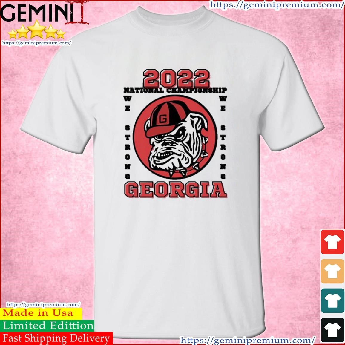 Proud Supporter Of Snow Days Georgia Bulldogs Champions 2023 Shirt