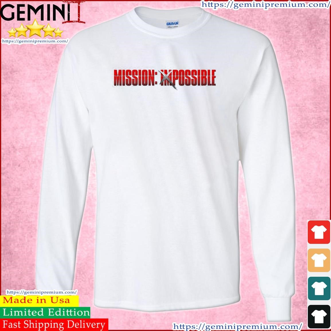 Red Logo Tom Cruise Mission Possible Shirt Long Sleeve Tee.jpg