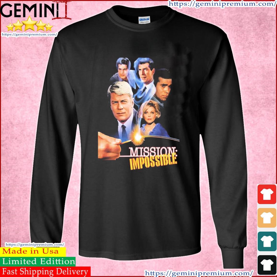 Retro Impossible Mission 60s Cast Tribute Shirt Long Sleeve Tee.jpg