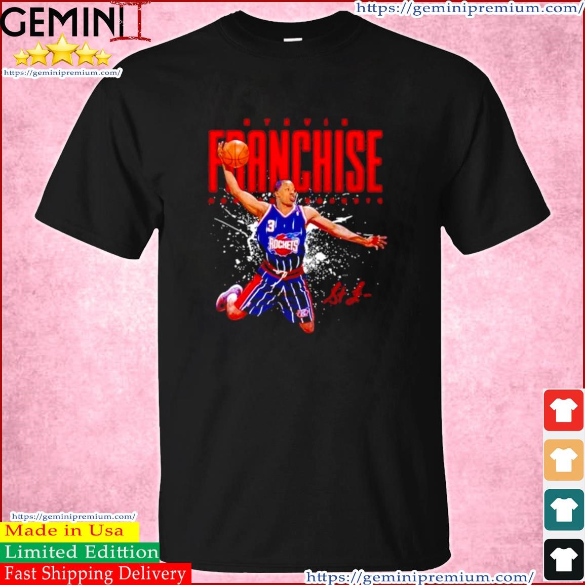 Steve Francis Houston Rockets Slam Dunk Shirt
