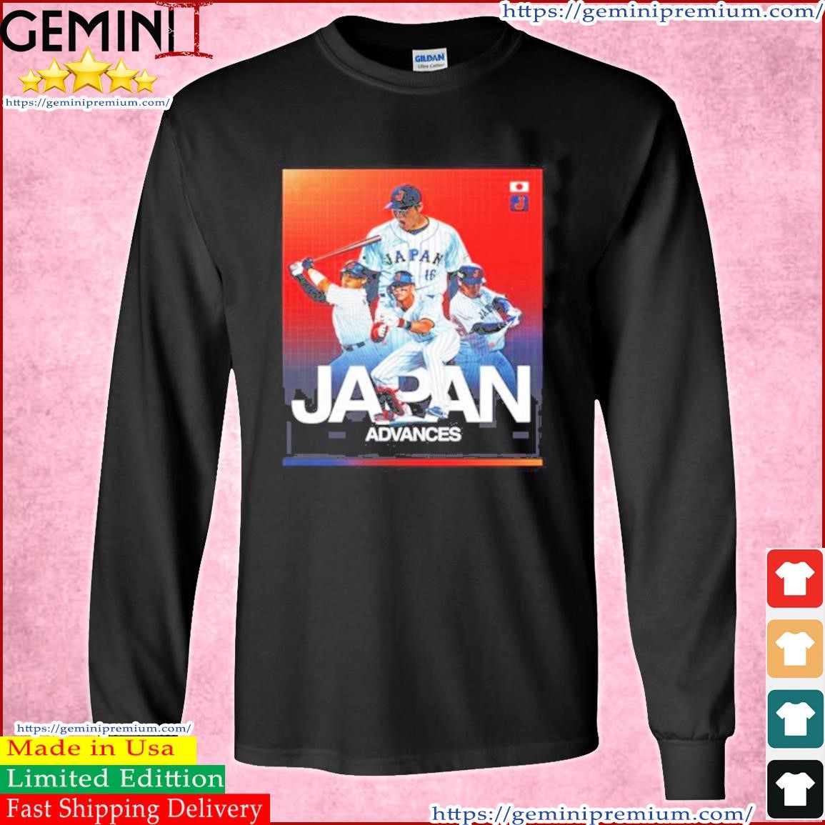 Team Japan Advances 5th Straight World Baseball Classic Semifinal Vintage Long Sleeve Tee.jpg