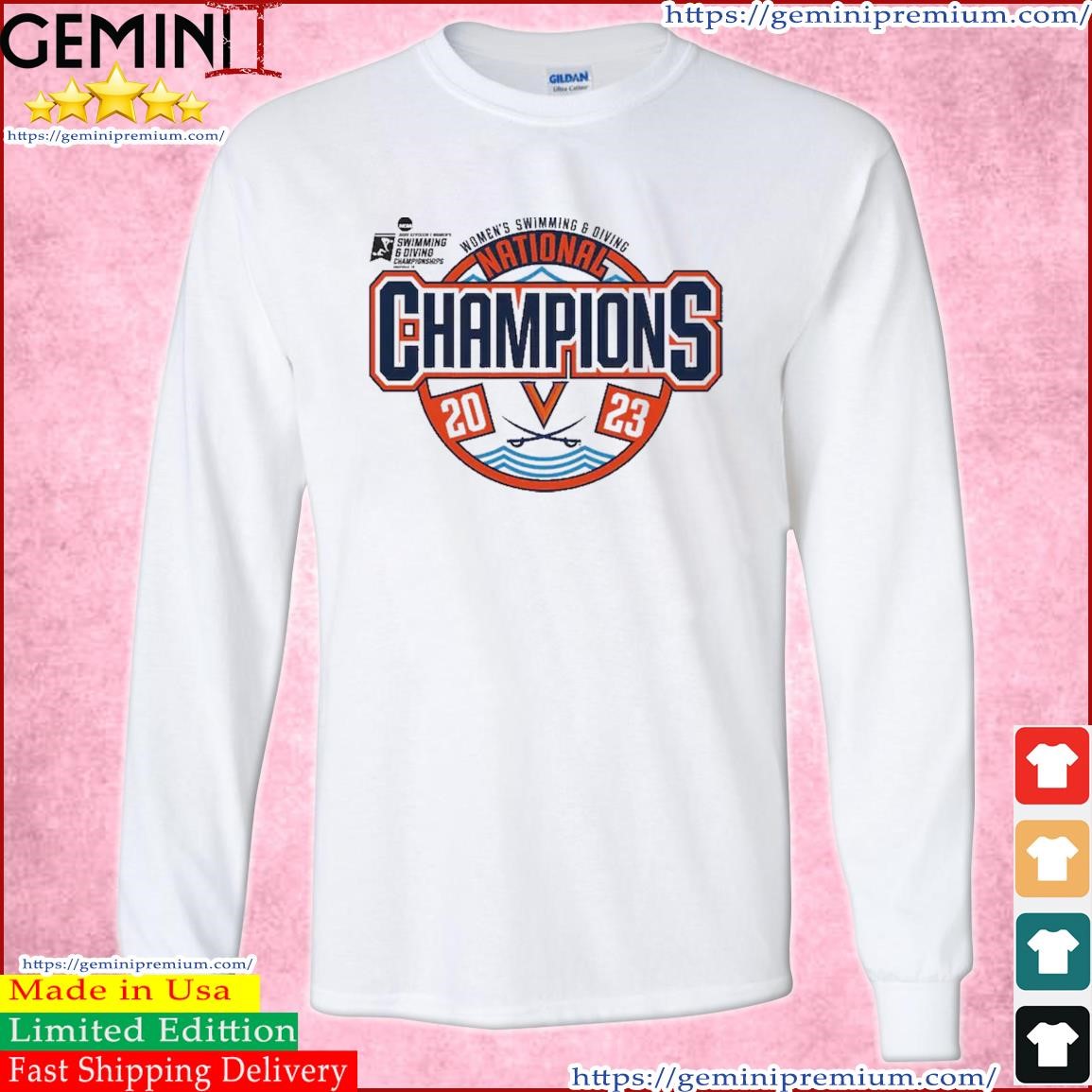 Virginia Cavaliers 2023 NCAA Women's Swimming & Diving National Champions Shirt Long Sleeve Tee.jpg